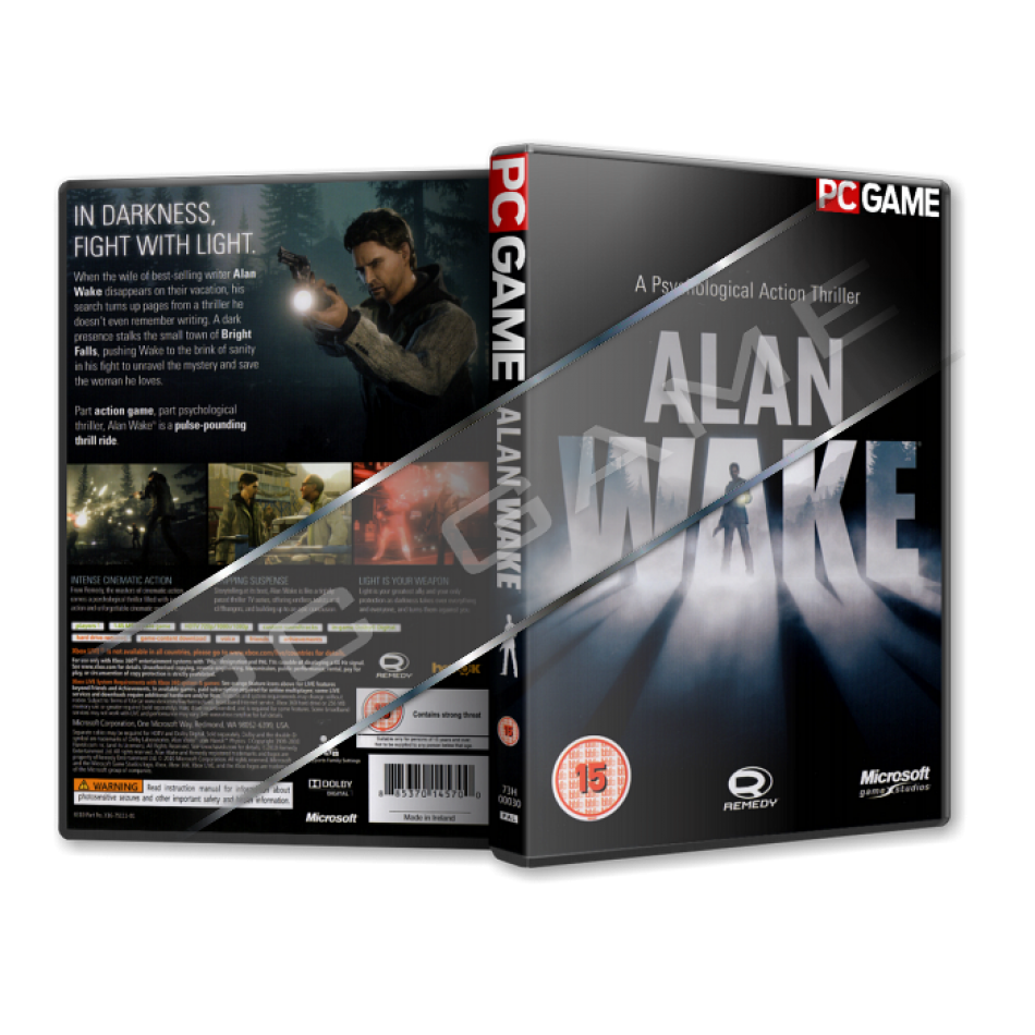 Alan wake 2 коробки. Alan Wake PC коробка. Ps3 Алан вейк. Alan Wake диск на PS 3. Ноутбук alan Wake
